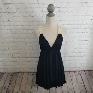 Forever 21 Lace Back Tunic Tank Top~ size small